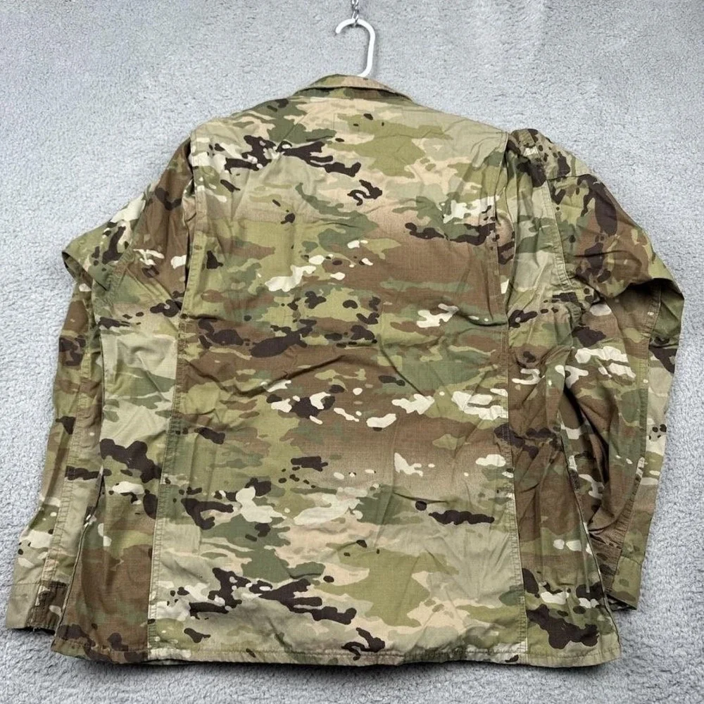 Short Bark Industries Coat Mens Large Camo Army Combat Uniform ACU‎ Ripstop OC - Picture 9 of 13